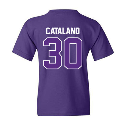 TCU - NCAA Baseball : Michael Catalano - Sports Shersey Youth T-Shirt-1