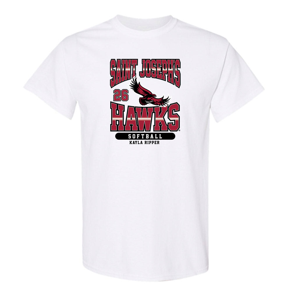 St. Joe's - NCAA Softball : Kayla Ripper - Sport Shersey T-Shirt-0