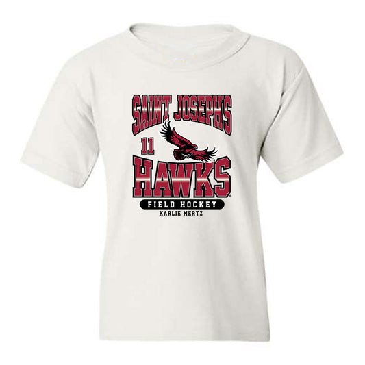 St. Joe's - NCAA Women's Field Hockey : karlie mertz - Sport Shersey Youth T-Shirt-0