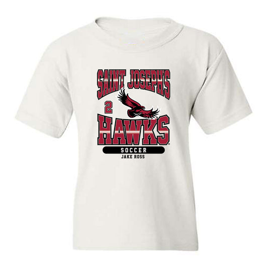 St. Joe's - NCAA Men's Soccer : Jake Ross - Sport Shersey Youth T-Shirt-0