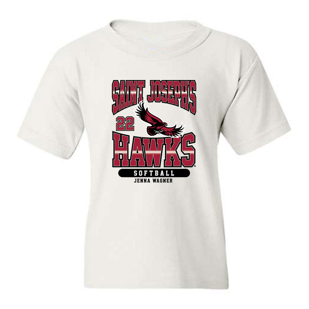 St. Joe's - NCAA Softball : Jenna Wagner - Sport Shersey Youth T-Shirt-0