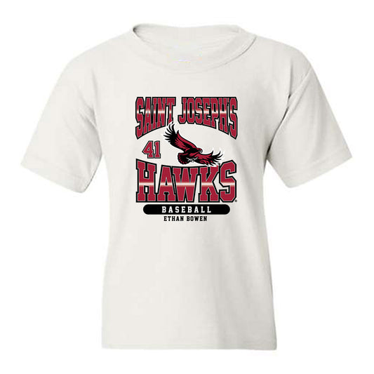 St. Joe's - NCAA Baseball : Ethan Bowen - Sport Shersey Youth T-Shirt-0
