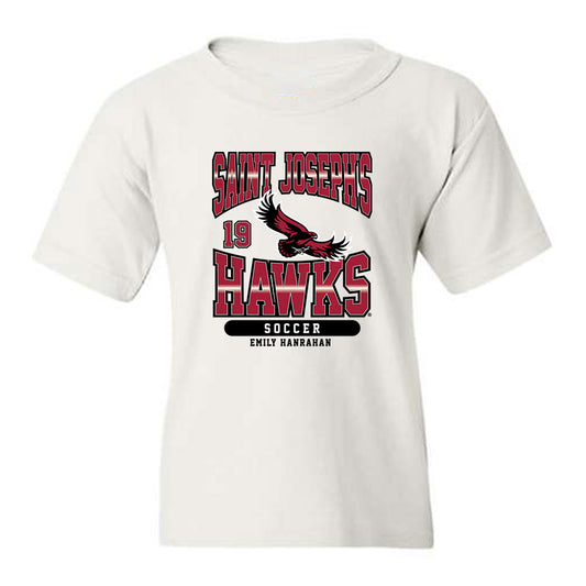 St. Joe's - NCAA Women's Soccer : Emily Hanrahan - Sport Shersey Youth T-Shirt-0