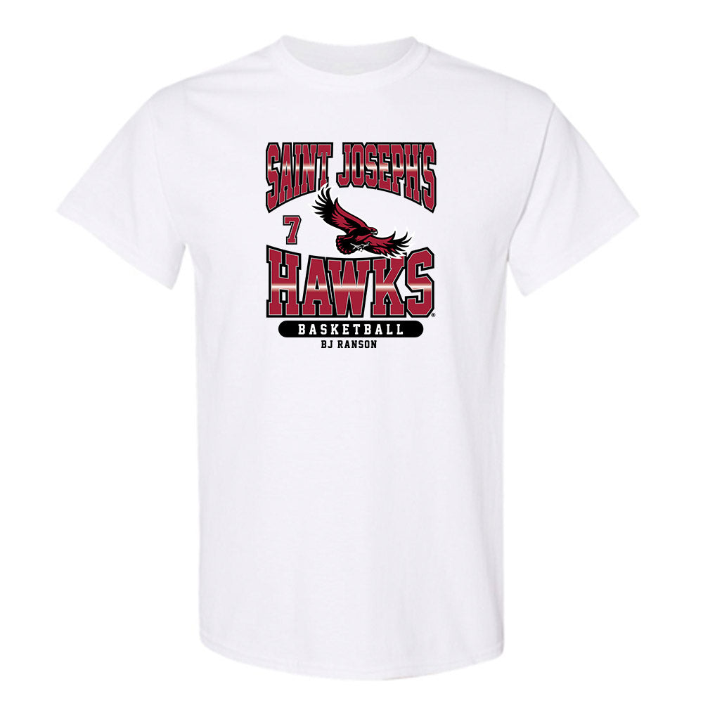 St. Joe's - NCAA Men's Basketball : Bj Ranson - Sport Shersey T-Shirt-0