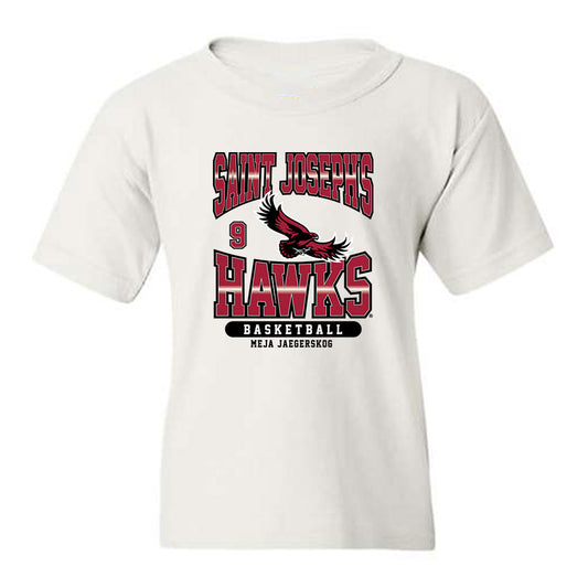 St. Joe's - NCAA Women's Basketball : Meja Jaegerskog - Sport Shersey Youth T-Shirt-0