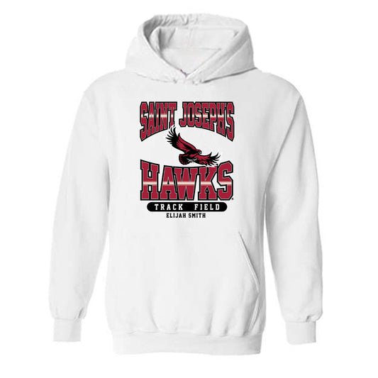 St. Joe's - NCAA Men's Track & Field : Elijah Smith - Sport Shersey Hooded Sweatshirt-0