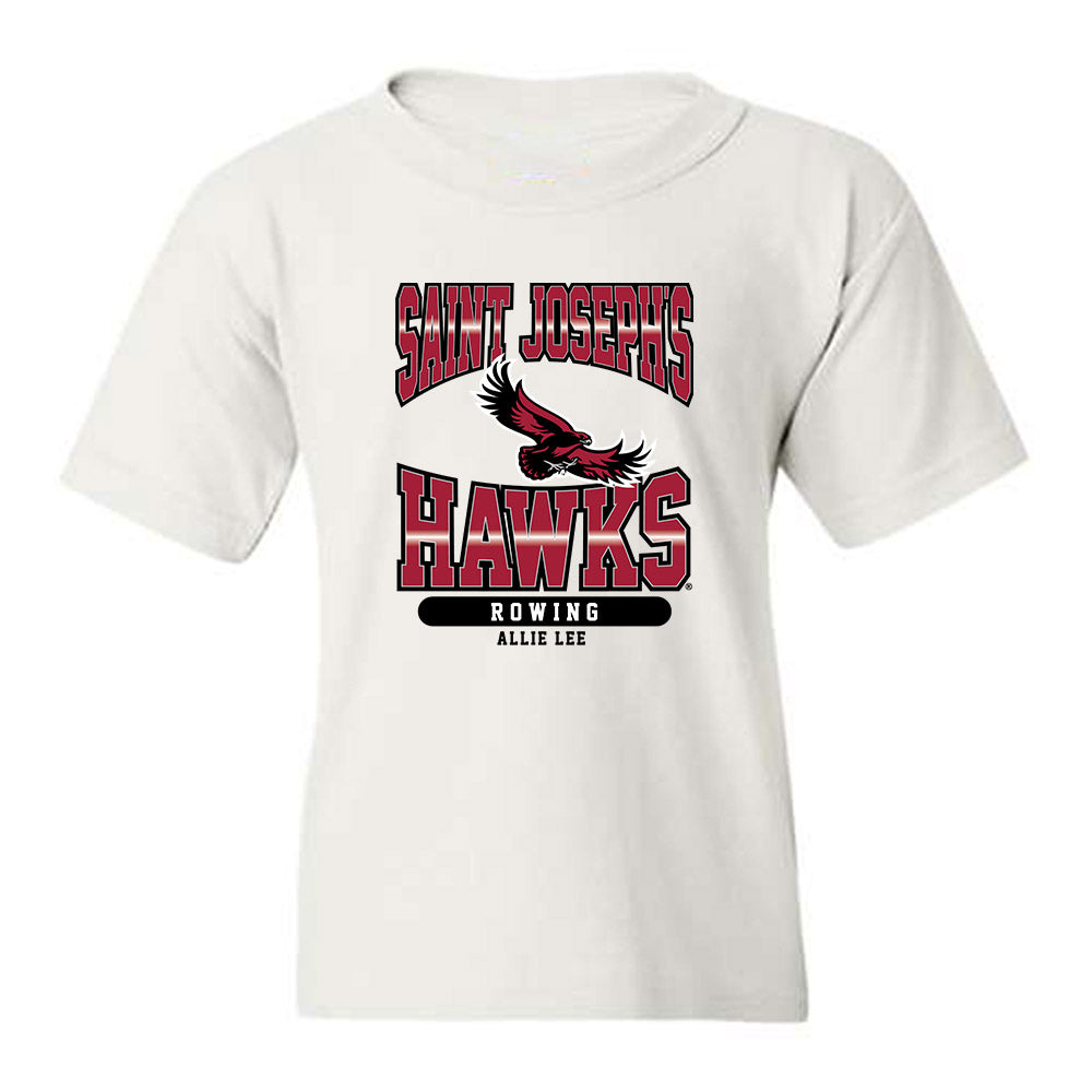 St. Joe's - NCAA Women's Rowing : Allie Lee - Sport Shersey Youth T-Shirt-0