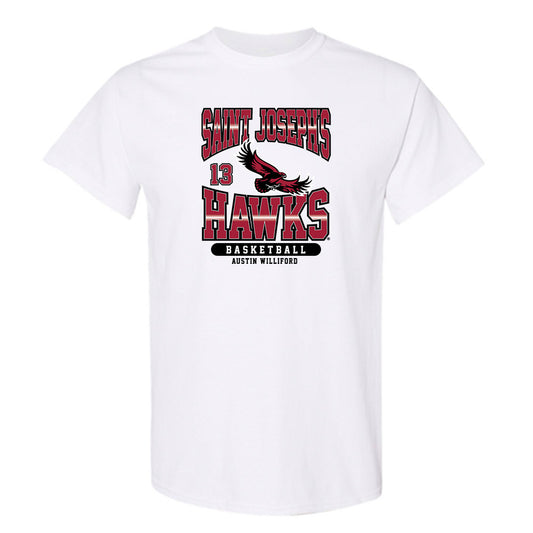 St. Joe's - NCAA Men's Basketball : Austin Williford - Sport Shersey T-Shirt-0