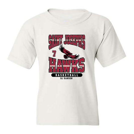 St. Joe's - NCAA Men's Basketball : Bj Ranson - Sport Shersey Youth T-Shirt-0