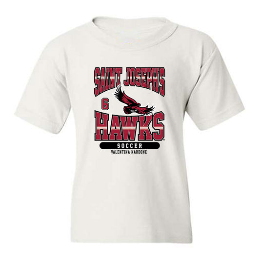St. Joe's - NCAA Women's Soccer : Valentina Nardone - Sport Shersey Youth T-Shirt-0