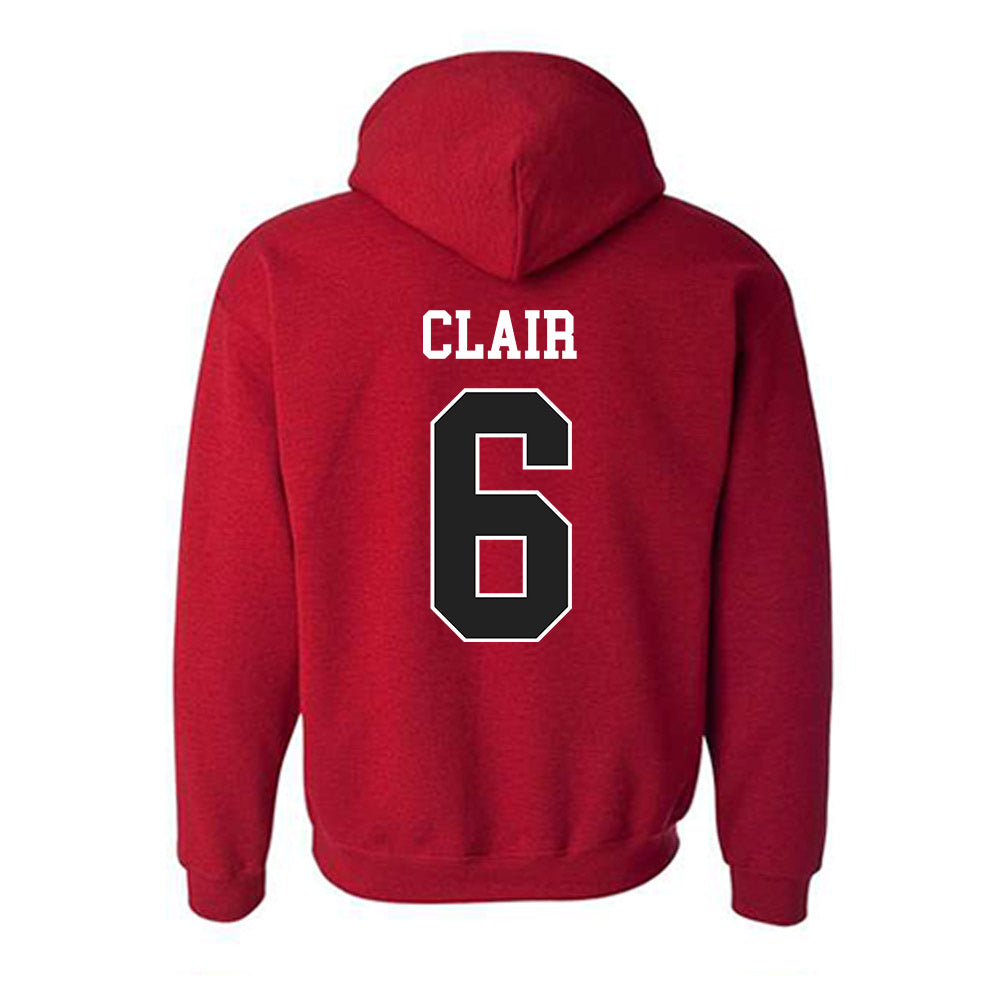 St. Joe's - NCAA Men's Soccer : Conor Clair - Classic Shersey Hooded Sweatshirt-1
