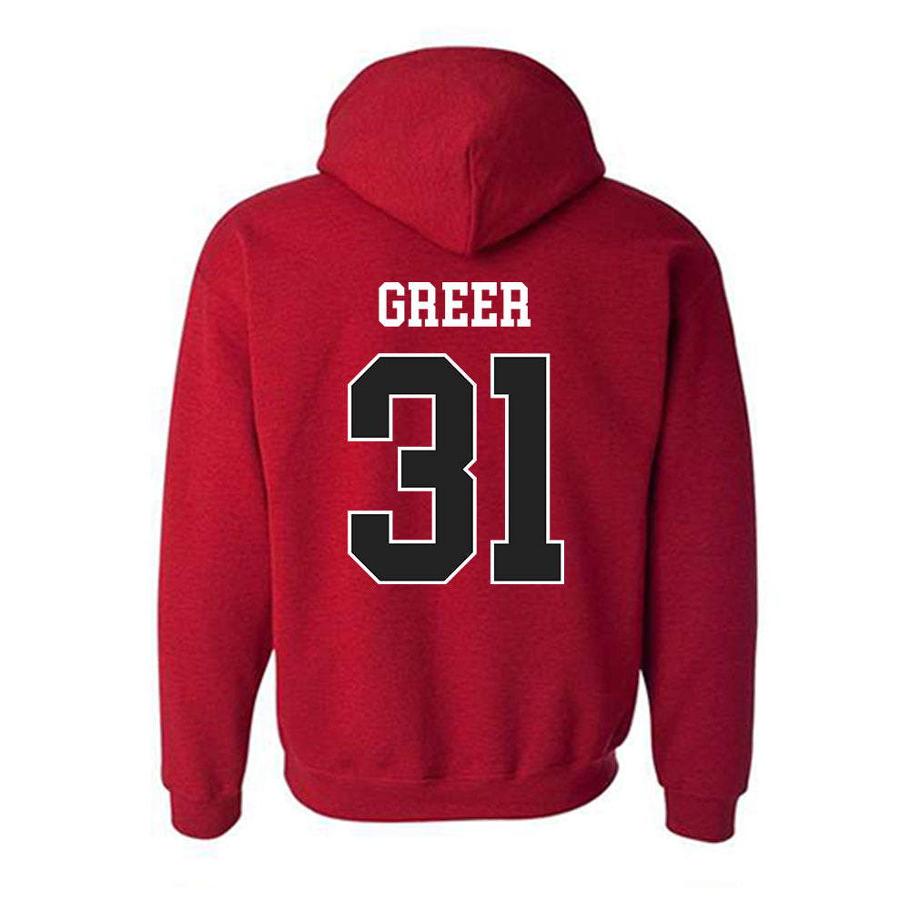 St. Joe's - NCAA Women's Basketball : Lauren Greer - Classic Shersey Hooded Sweatshirt-1