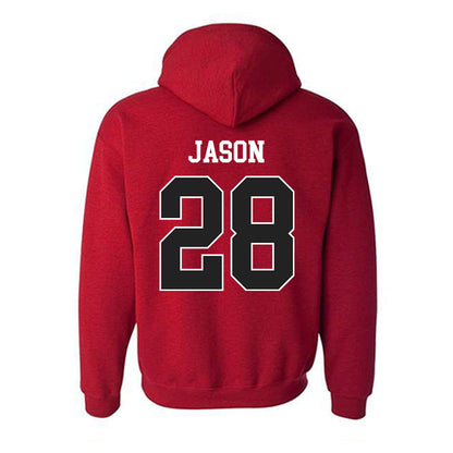 St. Joe's - NCAA Men's Lacrosse : Jesse Jason - Classic Shersey Hooded Sweatshirt-1