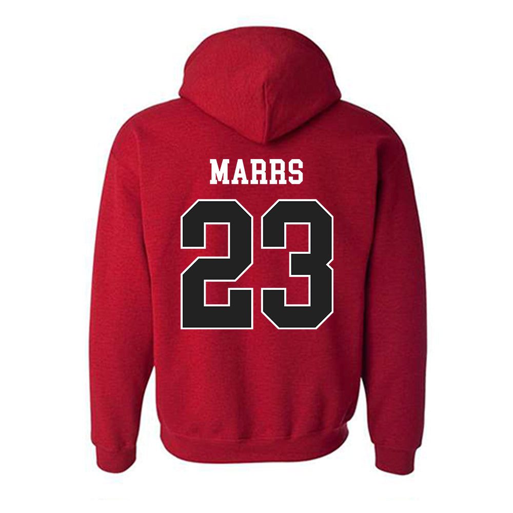 St. Joe's - NCAA Men's Basketball : Gavin Marrs - Classic Shersey Hooded Sweatshirt-1