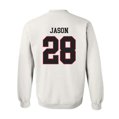 St. Joe's - NCAA Men's Lacrosse : Jesse Jason - Classic Shersey Crewneck Sweatshirt-1