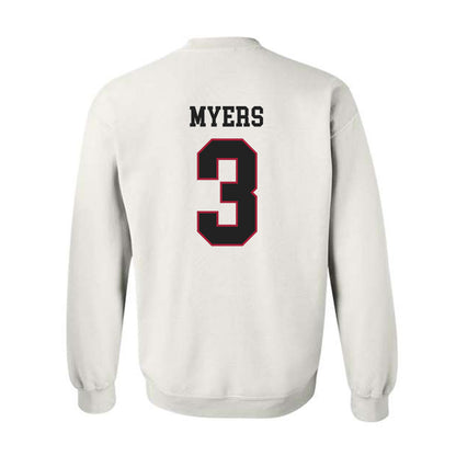 St. Joe's - NCAA Men's Basketball : Khaafiq Myers - Classic Shersey Crewneck Sweatshirt-1