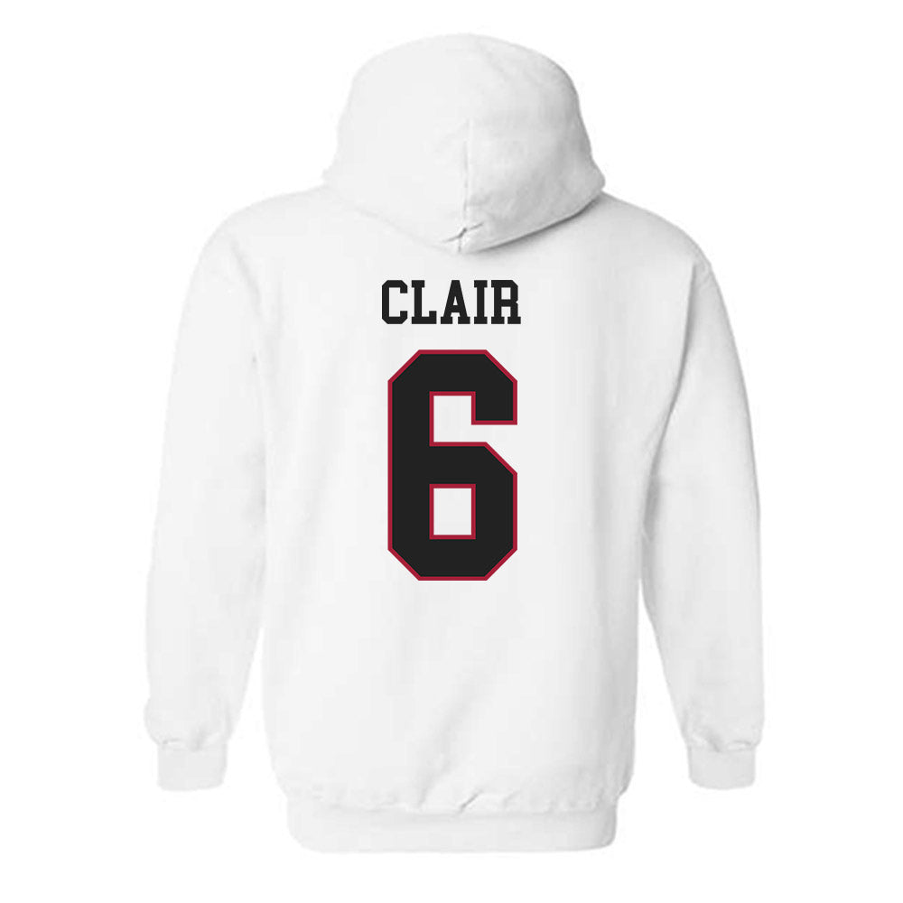St. Joe's - NCAA Men's Soccer : Conor Clair - Classic Shersey Hooded Sweatshirt-1