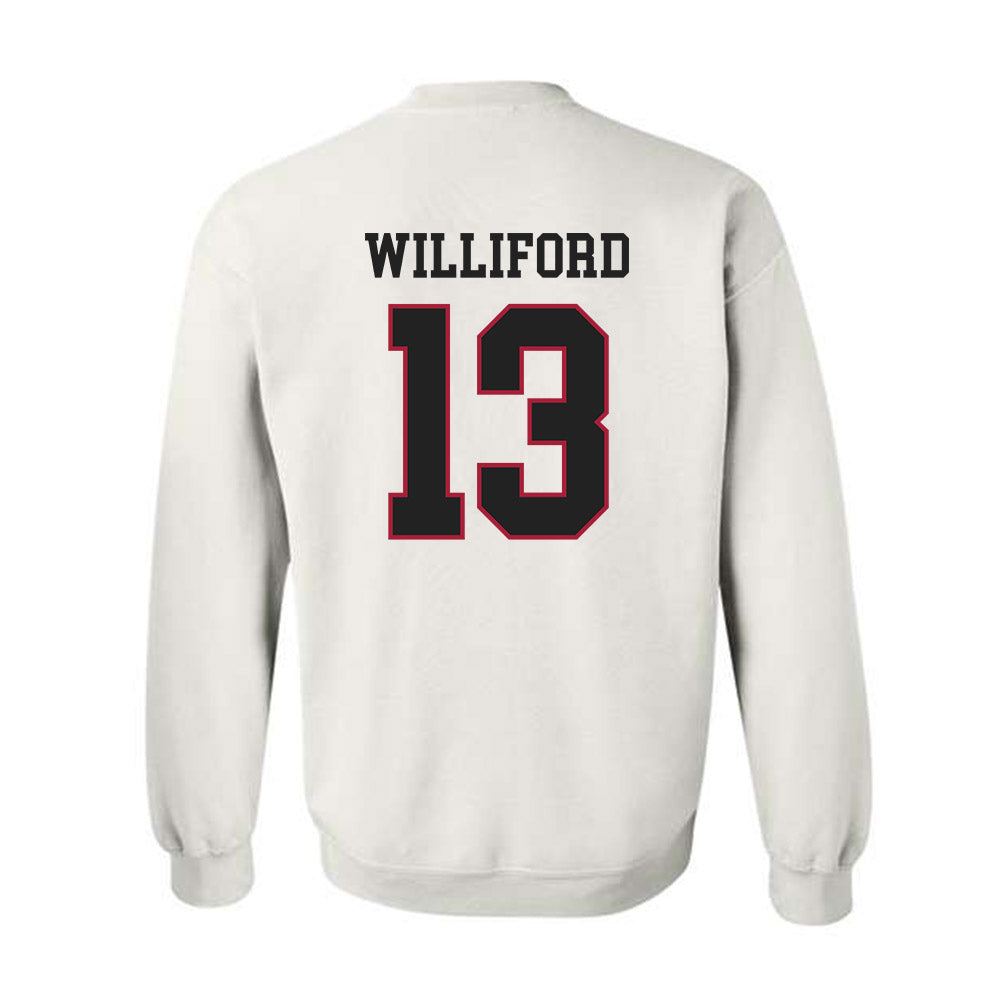 St. Joe's - NCAA Men's Basketball : Austin Williford - Classic Shersey Crewneck Sweatshirt-1