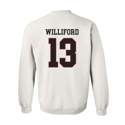 St. Joe's - NCAA Men's Basketball : Austin Williford - Classic Shersey Crewneck Sweatshirt-1