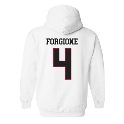 St. Joe's - NCAA Baseball : Max Forgione - Classic Shersey Hooded Sweatshirt-1