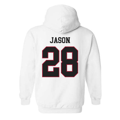 St. Joe's - NCAA Men's Lacrosse : Jesse Jason - Classic Shersey Hooded Sweatshirt-1
