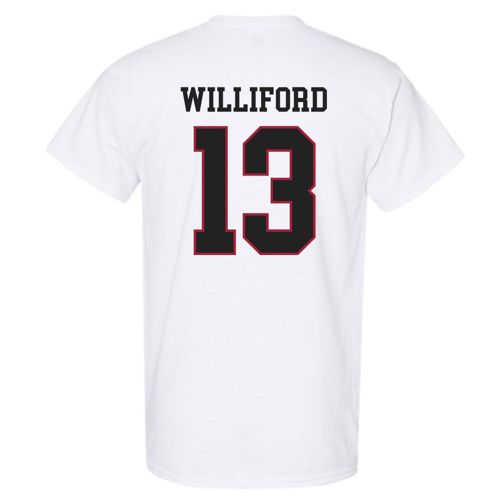 St. Joe's - NCAA Men's Basketball : Austin Williford - Classic Shersey T-Shirt-1