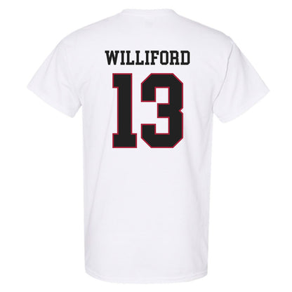 St. Joe's - NCAA Men's Basketball : Austin Williford - Classic Shersey T-Shirt-1