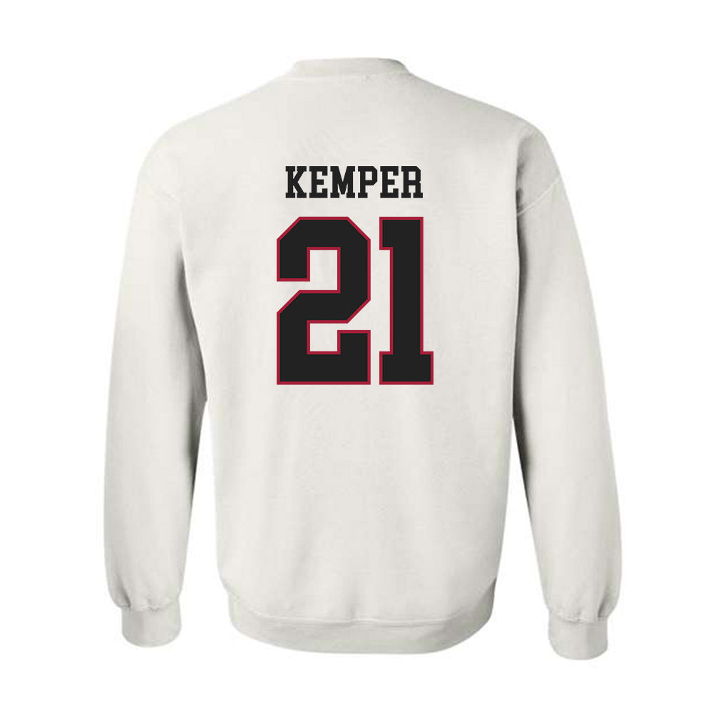 St. Joe's - NCAA Men's Basketball : Davis Kemper - Classic Shersey Crewneck Sweatshirt-1