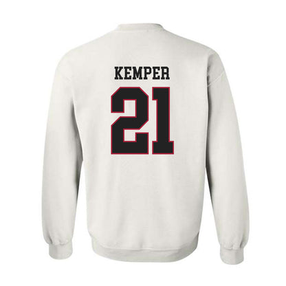 St. Joe's - NCAA Men's Basketball : Davis Kemper - Classic Shersey Crewneck Sweatshirt-1