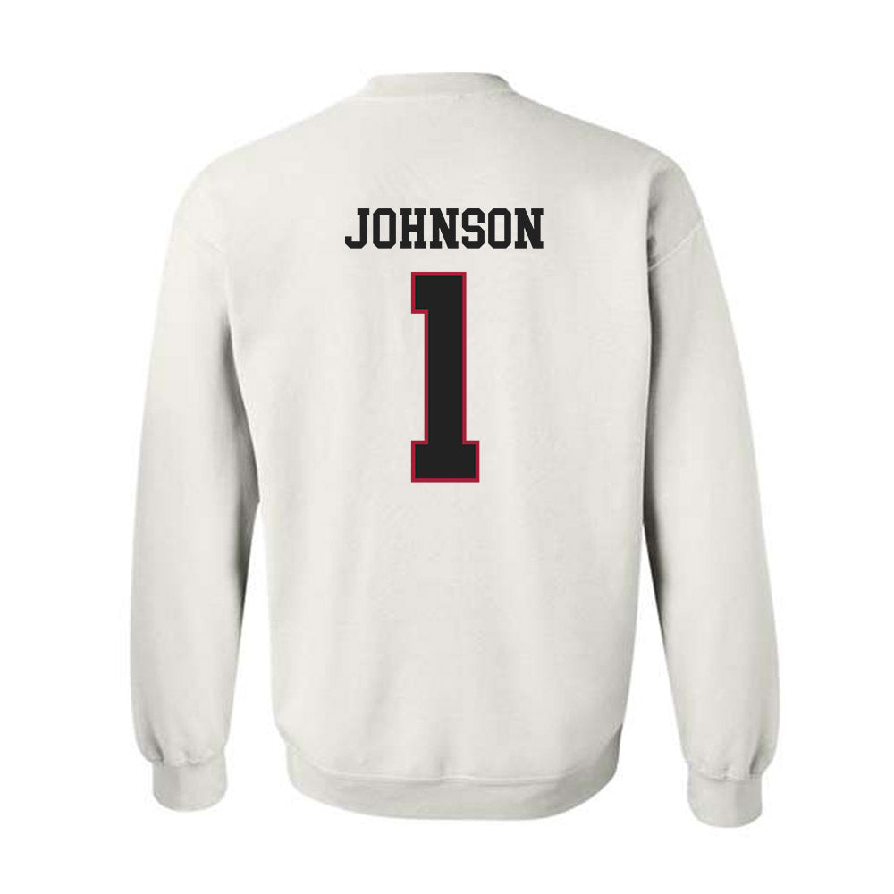 St. Joe's - NCAA Men's Basketball : Mekai Johnson - Classic Shersey Crewneck Sweatshirt-1