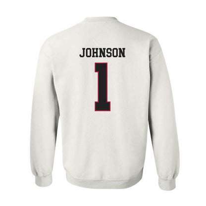 St. Joe's - NCAA Men's Basketball : Mekai Johnson - Classic Shersey Crewneck Sweatshirt-1