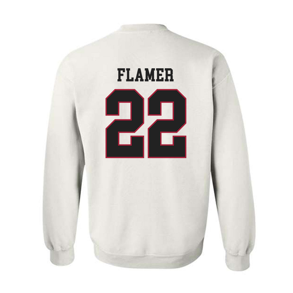 St. Joe's - NCAA Men's Basketball : Donovan Flamer - Classic Shersey Crewneck Sweatshirt-1