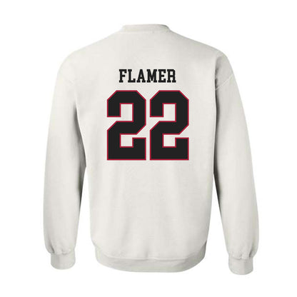 St. Joe's - NCAA Men's Basketball : Donovan Flamer - Classic Shersey Crewneck Sweatshirt-1