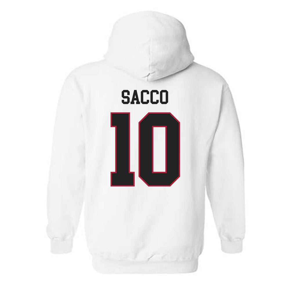 St. Joe's - NCAA Men's Basketball : Keoni Sacco - Classic Shersey Hooded Sweatshirt-1