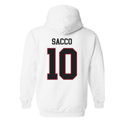 St. Joe's - NCAA Men's Basketball : Keoni Sacco - Classic Shersey Hooded Sweatshirt-1