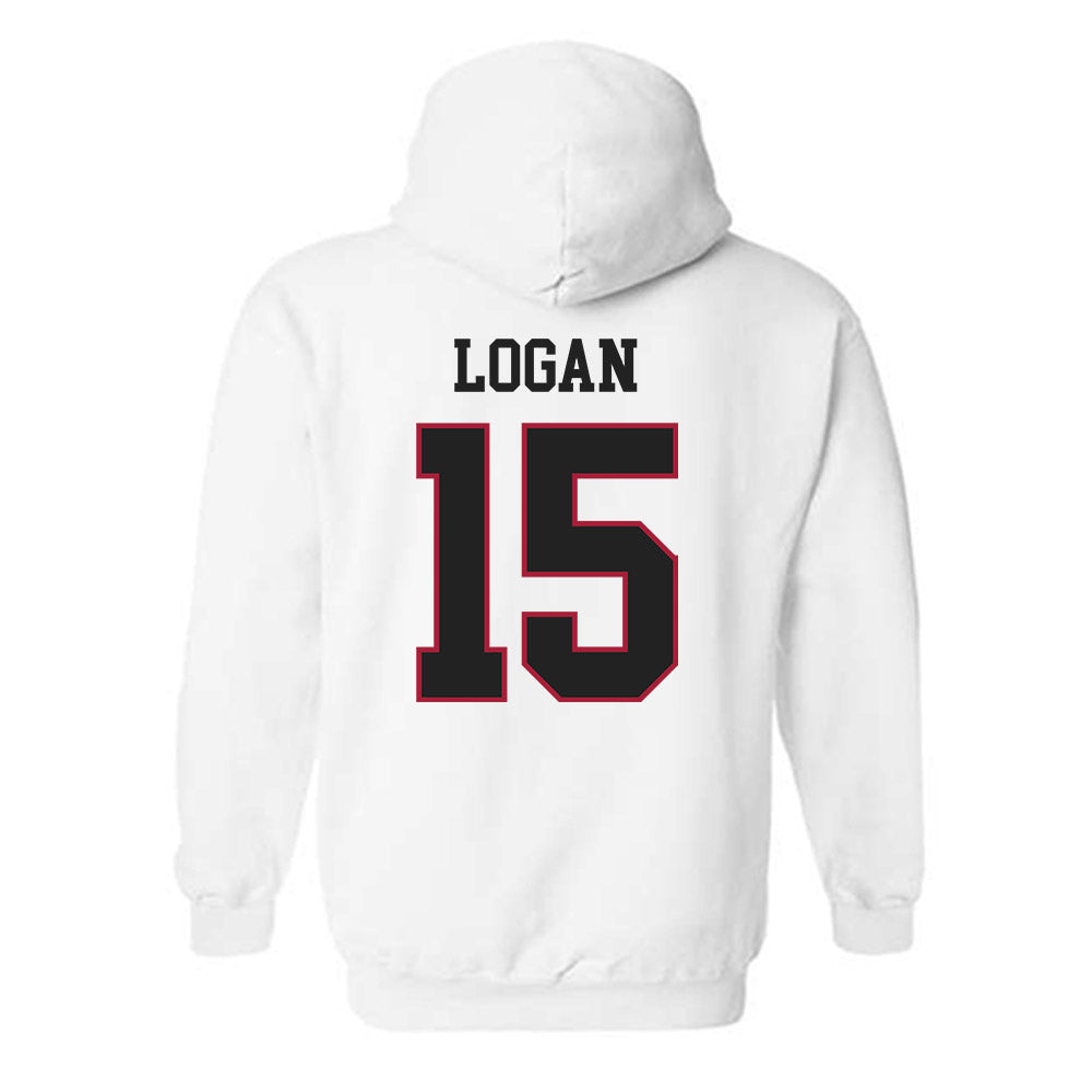St. Joe's - NCAA Men's Basketball : Sean Logan - Classic Shersey Hooded Sweatshirt-1