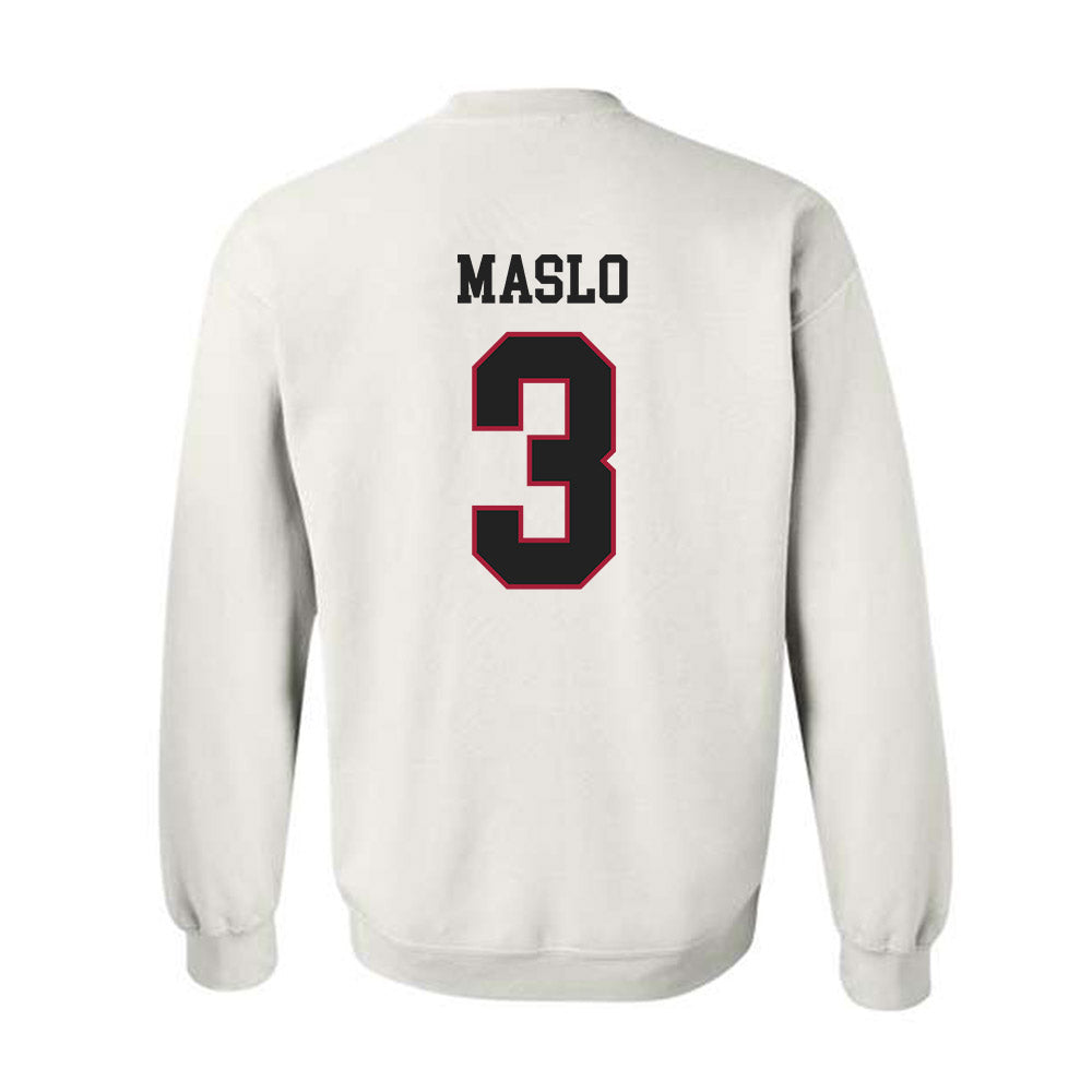 St. Joe's - NCAA Baseball : Augie Maslo - Classic Shersey Crewneck Sweatshirt-1