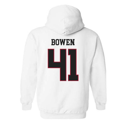 St. Joe's - NCAA Baseball : Ethan Bowen - Classic Shersey Hooded Sweatshirt-1