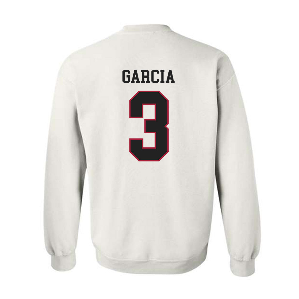 St. Joe's - NCAA Men's Lacrosse : Zion Garcia - Classic Shersey Crewneck Sweatshirt-1