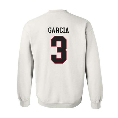 St. Joe's - NCAA Men's Lacrosse : Zion Garcia - Classic Shersey Crewneck Sweatshirt-1