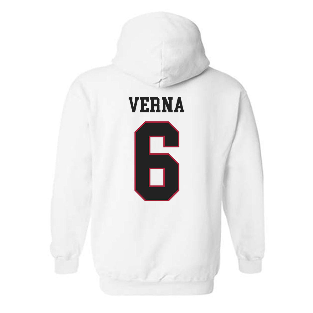 St. Joe's - NCAA Men's Basketball : Owen Verna - Classic Shersey Hooded Sweatshirt-1