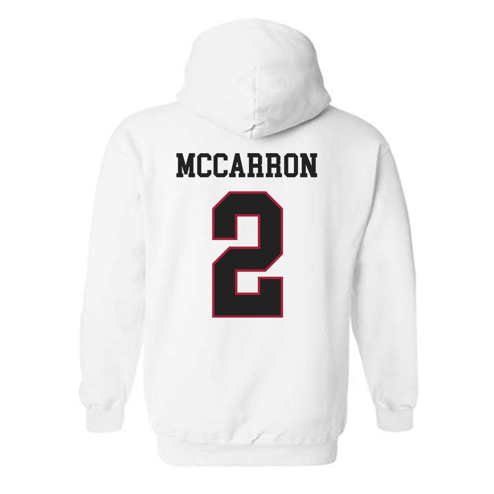 St. Joe's - NCAA Baseball : Duke McCarron - Classic Shersey Hooded Sweatshirt-1