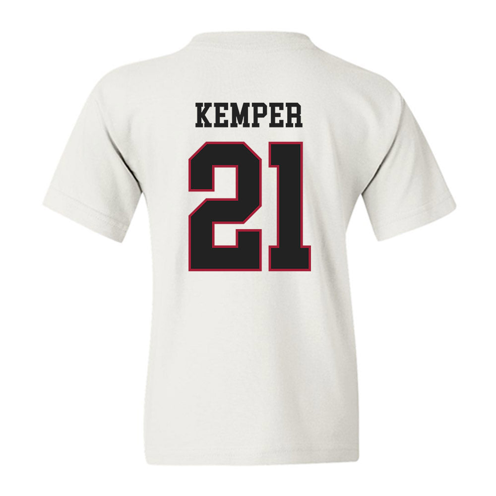 St. Joe's - NCAA Men's Basketball : Davis Kemper - Classic Shersey Youth T-Shirt-1