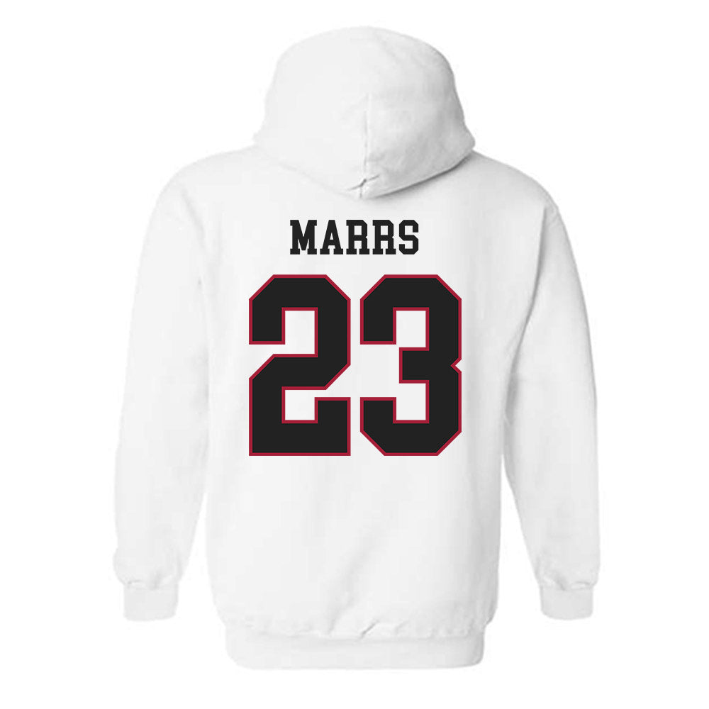 St. Joe's - NCAA Men's Basketball : Gavin Marrs - Classic Shersey Hooded Sweatshirt-1