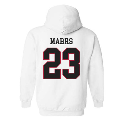 St. Joe's - NCAA Men's Basketball : Gavin Marrs - Classic Shersey Hooded Sweatshirt-1