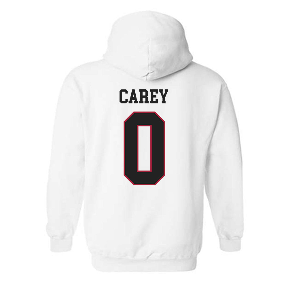 St. Joe's - NCAA Men's Basketball : Logan Carey - Classic Shersey Hooded Sweatshirt-1
