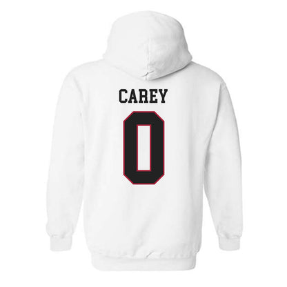 St. Joe's - NCAA Men's Basketball : Logan Carey - Classic Shersey Hooded Sweatshirt-1