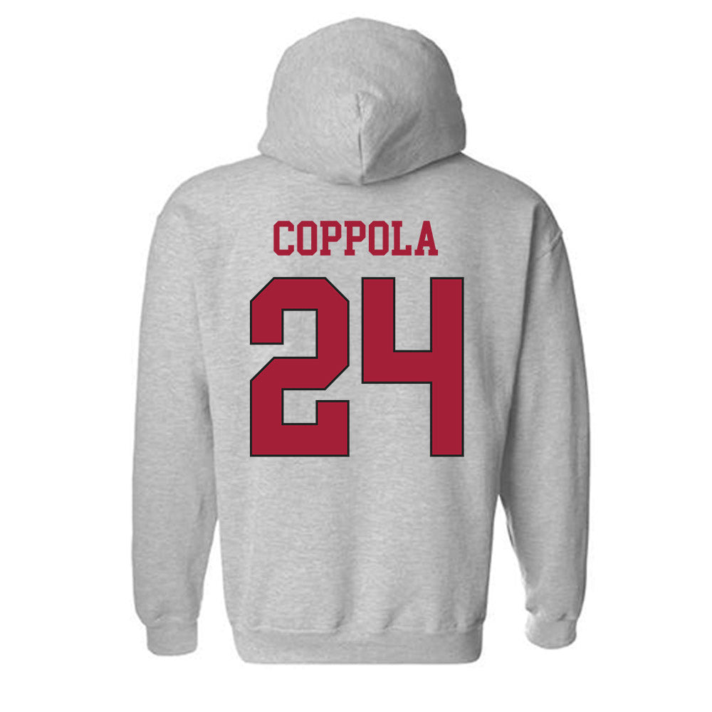 St. Joe's - NCAA Baseball : Christian Coppola - Classic Shersey Hooded Sweatshirt-1