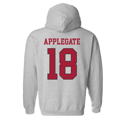 St. Joe's - NCAA Baseball : Carson Applegate - Classic Shersey Hooded Sweatshirt-1