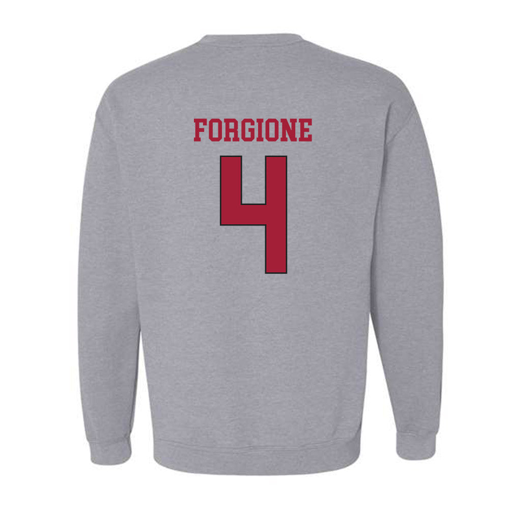 St. Joe's - NCAA Baseball : Max Forgione - Classic Shersey Crewneck Sweatshirt-1